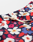 Designer Men’s Resort Wear, Swim Shorts & Luxury Swimwear Accessories | Riviera Bathers | Swim Trunks | Eden | Colorful Floral Print | Flowers | Drawcord | Metal Accessories