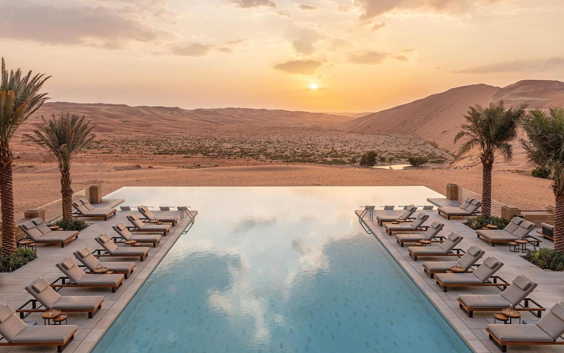 Anantara Qasr Al Sarab resort pool